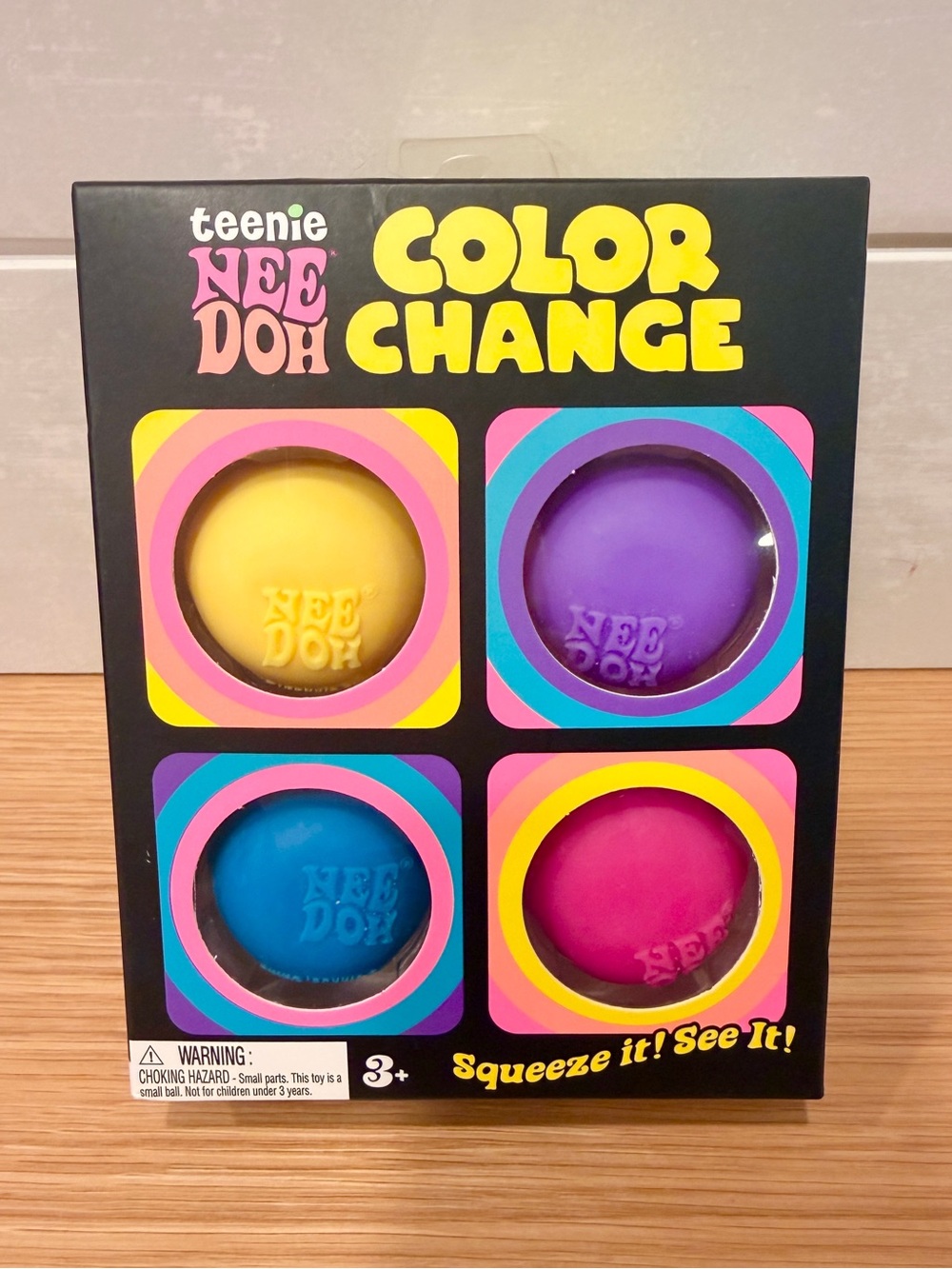 Teenie Needoh Color Change 4 Pack